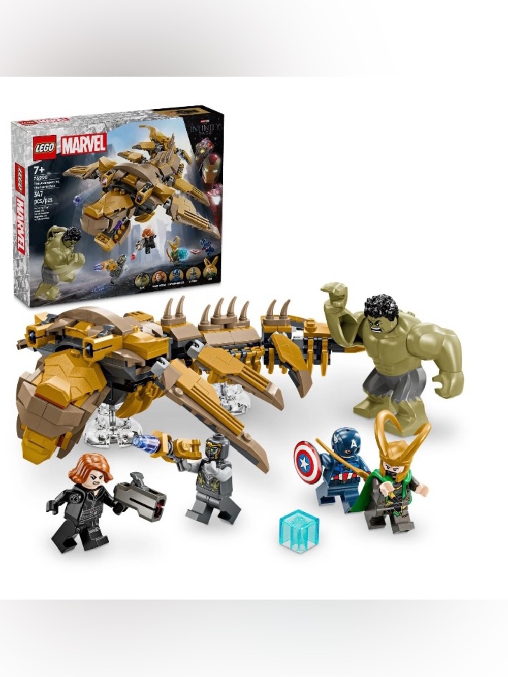 LEGO Marvel The Avengers vs. The Leviathan (76290) Play set